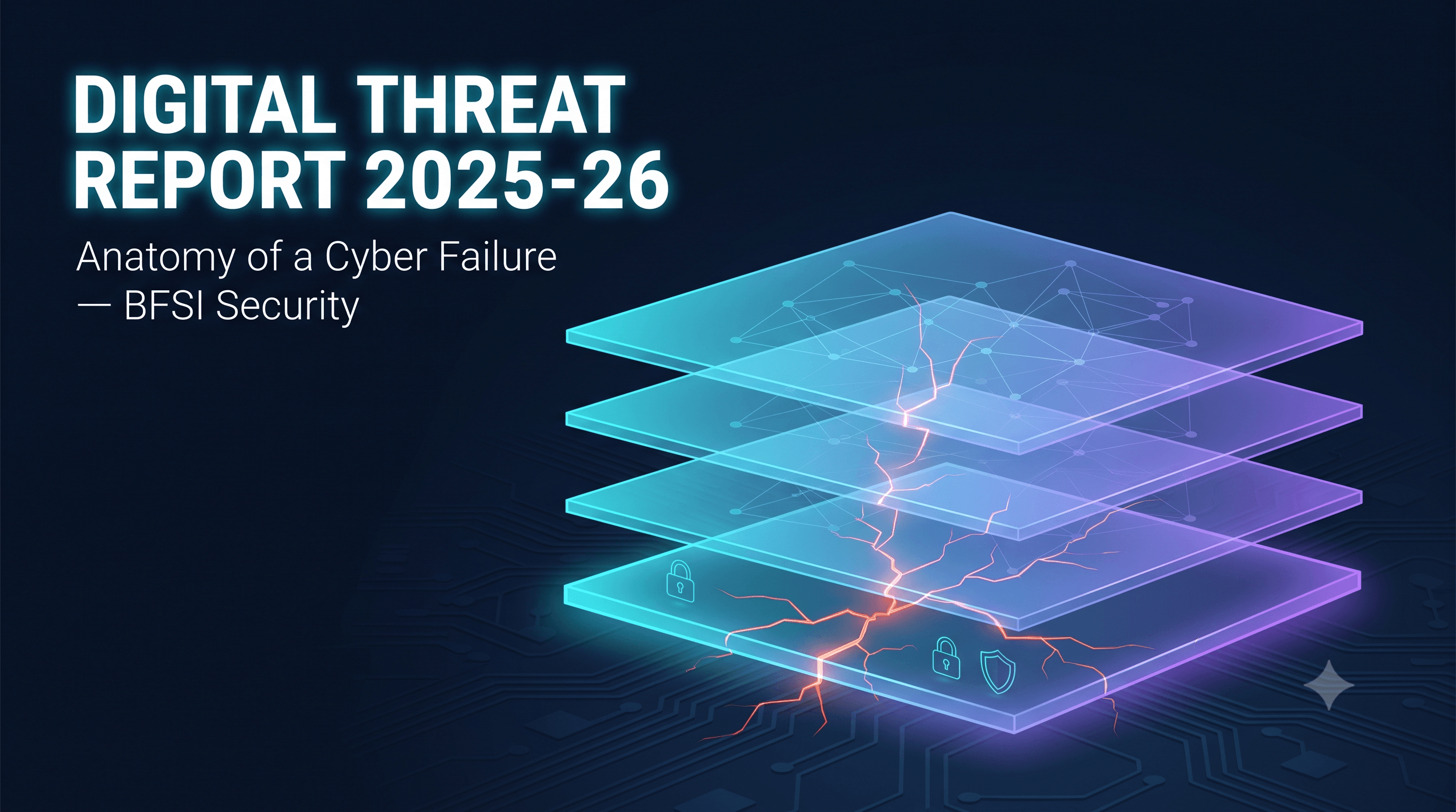 CERT-In Digital Threat Report 2025-26 four-layer cyber failure framework mapped to SIEM and IAM controls for Indian BFSI