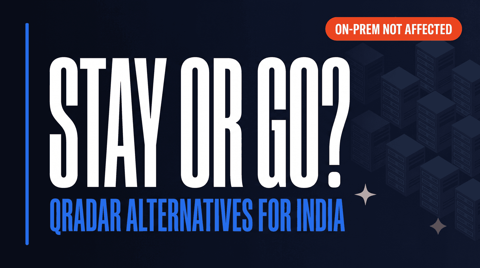 QRadar alternatives decision framework for Indian enterprises — data residency, CERT-In retention and migration cost