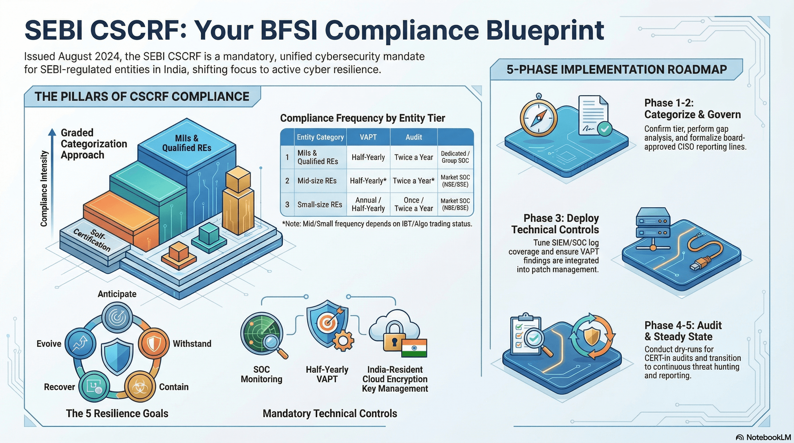 SEBI CSCRF compliance framework for Indian BFSI organizations