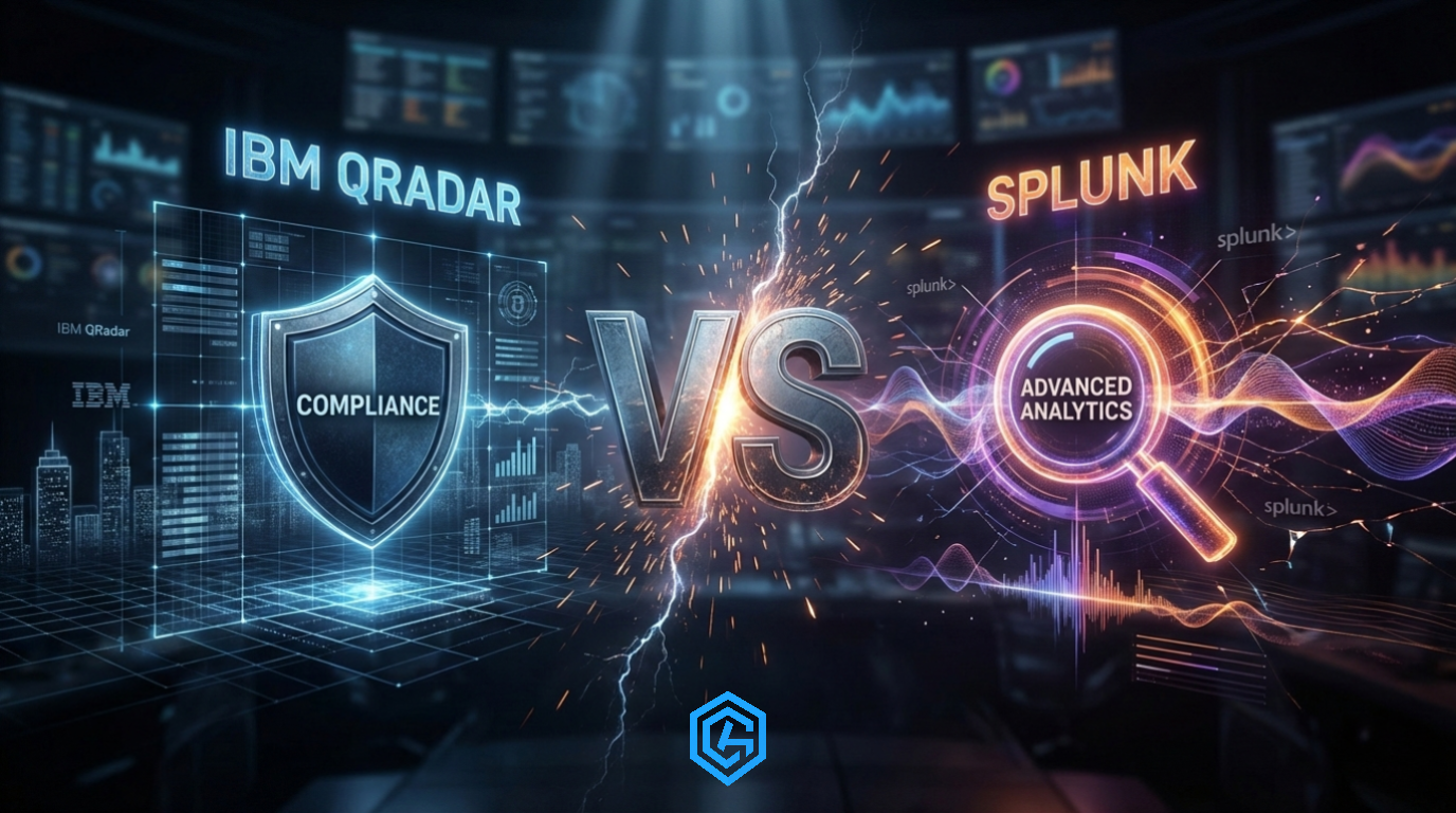 QRadar vs Splunk SIEM comparison for enterprise security